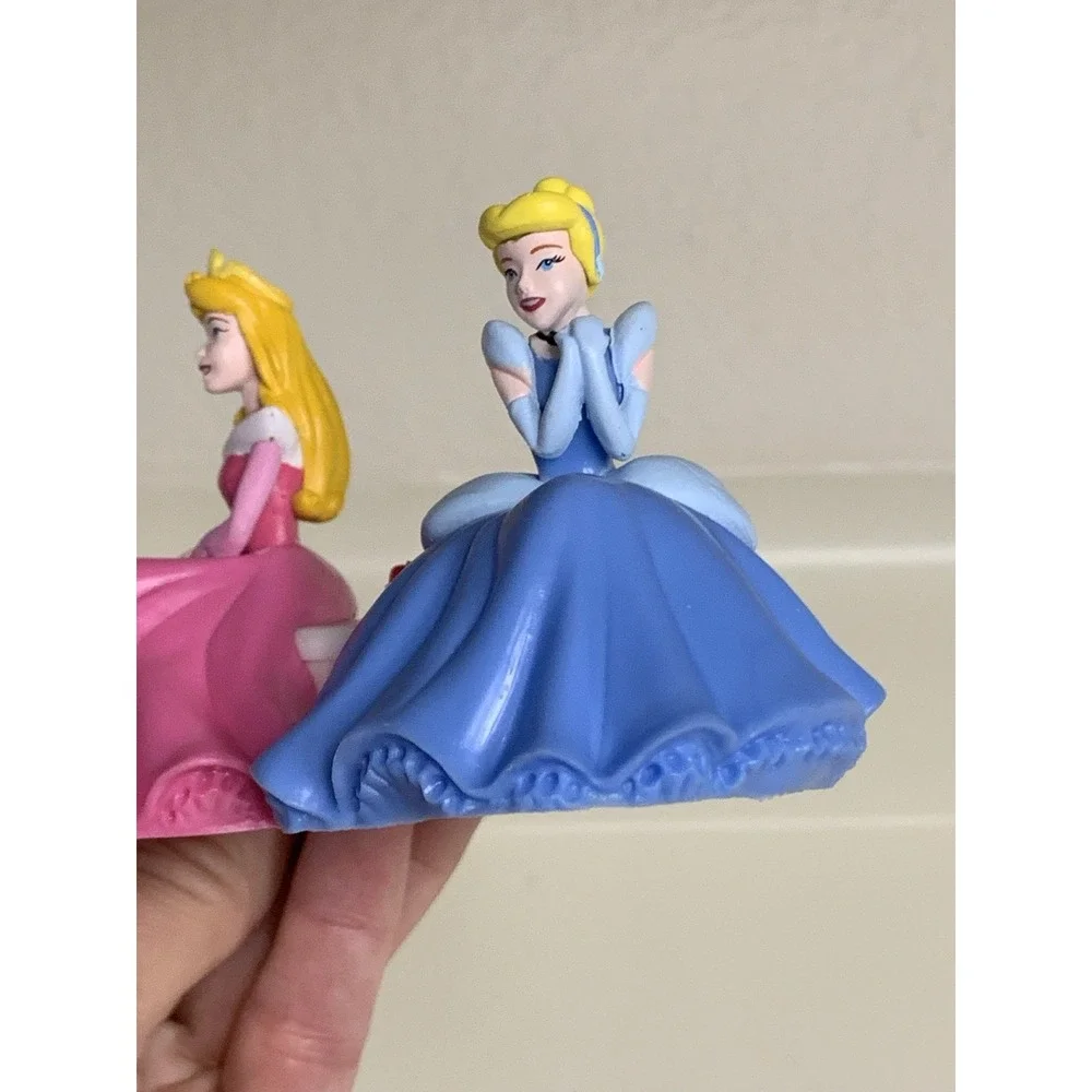 DecoPac Disney Princess Cake Toppers Belle Cinderella Sleeping Beauty Birthday
